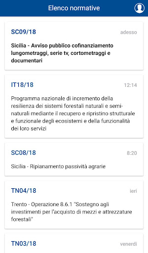 Emili - Servizio Infobandi Screen 3