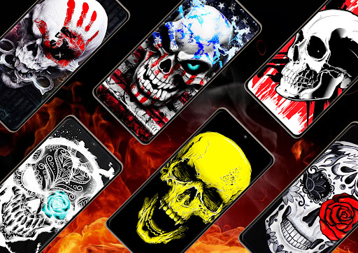 Skull Cyberpunk Wallpapers HD - Apps on Google Play