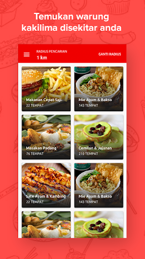 Warung Kakilima Screenshot 1 - AppWisp.com