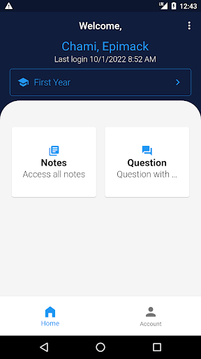 Android application Cohaslibrary screenshort