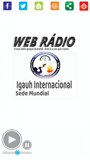 Android application Web Rádio Igauh Online screenshort