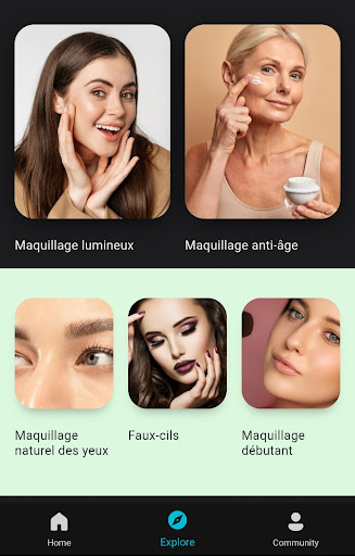 Aperçu de l'application