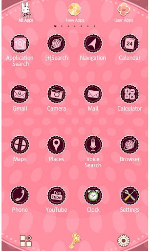 Alice in Polka Dot Land Theme Screen 2