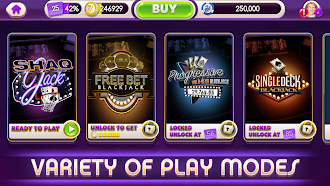 Game screenshot myVEGAS Blackjack 21 - カジノ apk download
