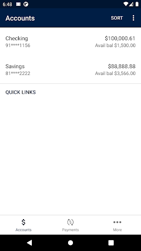 First Federal CU Screen 3