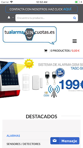 tualarmaSINcuotas Screen 2