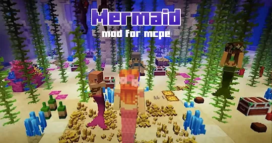 Mermaid Tail Mod for MCPE