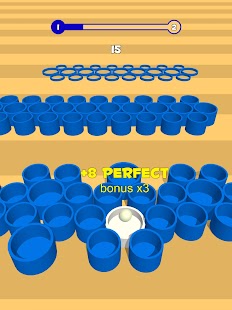 Basket throw: cup pong ball game. Toss & dunk it! Screenshot