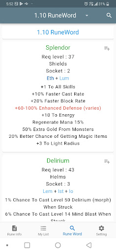 Diablo2 Runeword - resurrected Screen 3