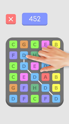 Letter Merge Puzzle Capture d'Écran du Jeu Android 4