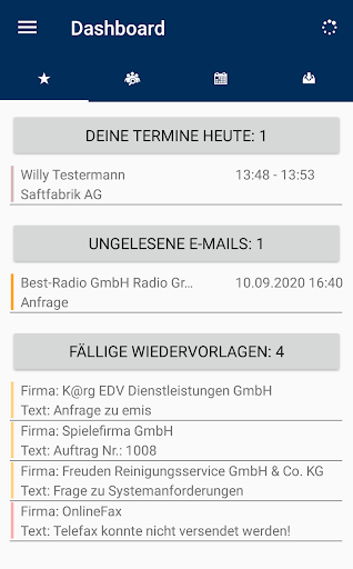 Android application emis.mobile screenshort