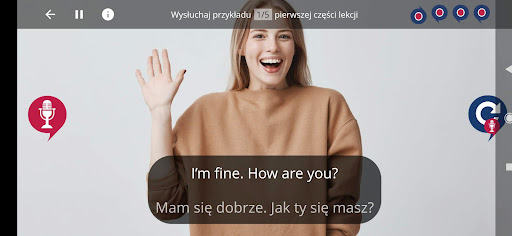 Android application SPEAKINGO Speak English freely screenshort