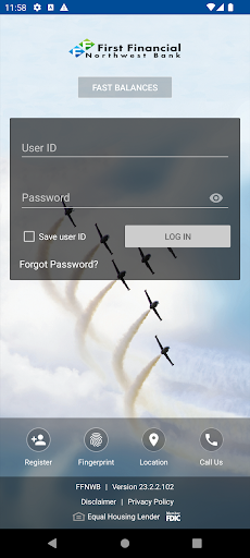 Android application FFNWB First Mobile screenshort
