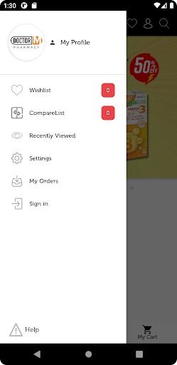 Android application Doctorm screenshort