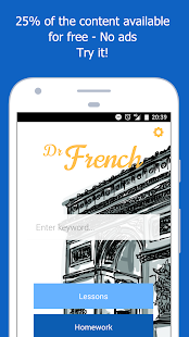 Dr French, French grammar Screenshot