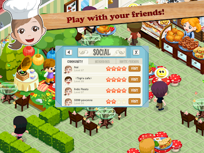 Restaurant story MOD (Unlimited Money) 5