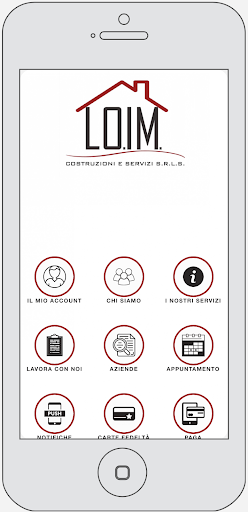 Android application LO.IM. Costruzioni e Servizi screenshort