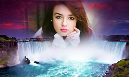 Waterfall Photo Frame Screen 2