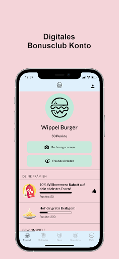 Android application Wippel Burger screenshort