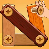 Puzzle Wood Nuts & Bolts Games icon