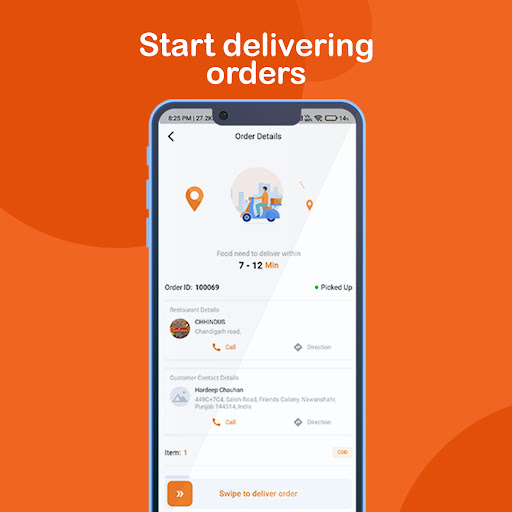 NearTake Delivery Screen 2