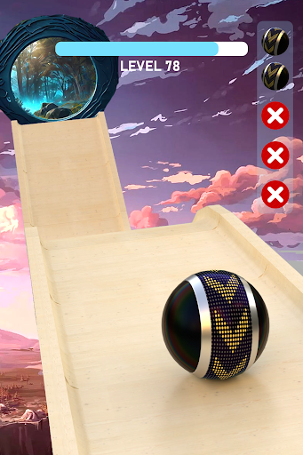 Balls Rolling Going Fast Sky Screen 3