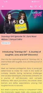 Standup Girl Pakistani Drama