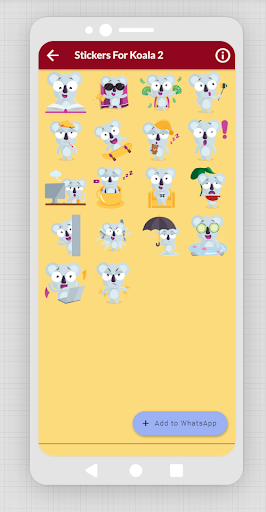 WASticker - Stickers For Koala Screen 3