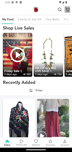 Android application Rodeo Quincy screenshort