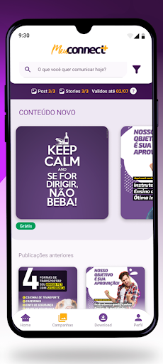 Meu connect Mais Screen 2