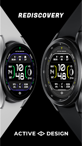 Rediscovery Digital Watch Face Screen 2