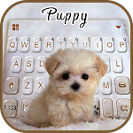 Innocent Puppy Keyboard Theme Apk