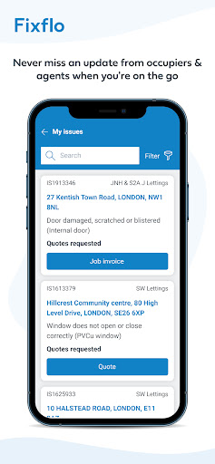 Fixflo Contractor App Screen 3