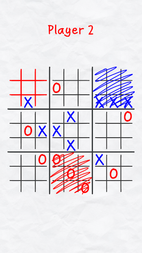 Android application Ultimate Tic Tac Toe screenshort