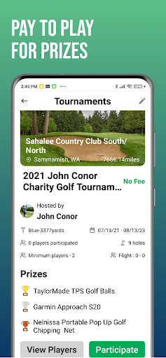 ActionGolfers Screen 2