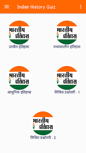 History GK In Hindi - Offline Screen 2