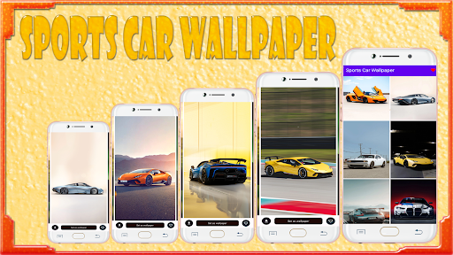 Android application Sports Car Wallpaper screenshort
