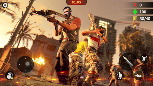 Zombie 3D Shooter: Offline FPS  screenshots 1