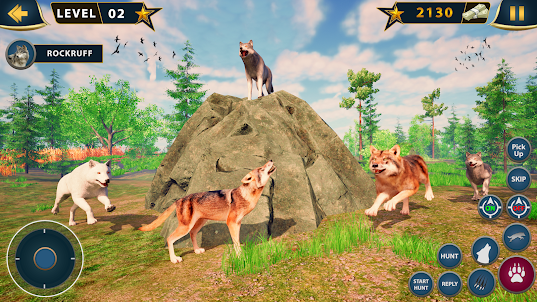 Wolf Sim Online – 動物ゲーム