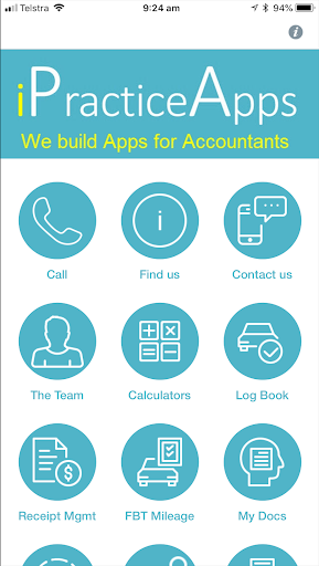 Android application iPracticeApps screenshort