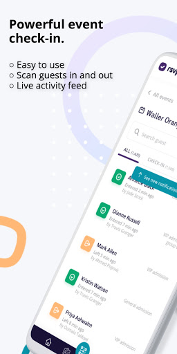 Android application RSVPify Check-In screenshort