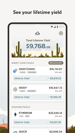 Giddy: Secure Crypto Wallet 3