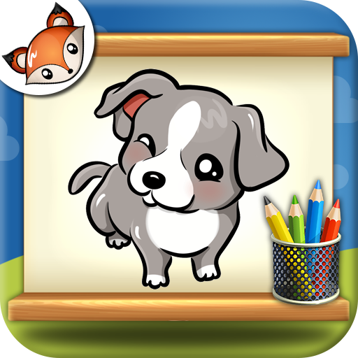 How to Draw Dogs Step by Step  Icon