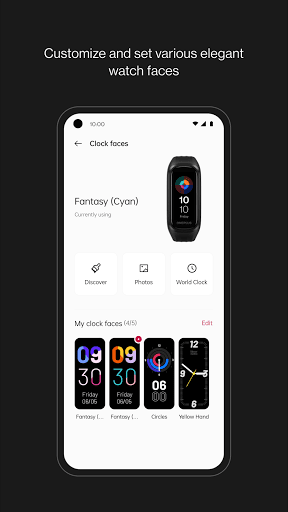 Screenshot of OnePlus Health
