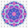 Art Mandala Pixel By Number