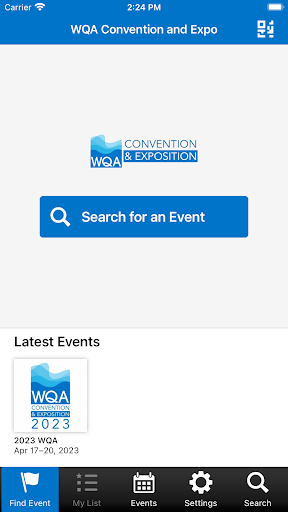 WQA Convention & Expo Screen 2