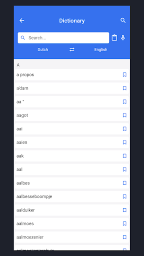 DUTCH - ENGLISH Dictionary