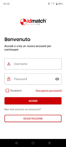 Android application idmatch screenshort