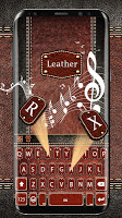 screenshot of Leather Style Theme