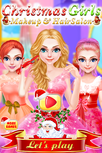 Christmas Girls Makeup & Hair Salon DressUp Games screenshots 9